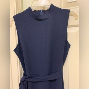 Sleeveless Solid Color Jumpsuit